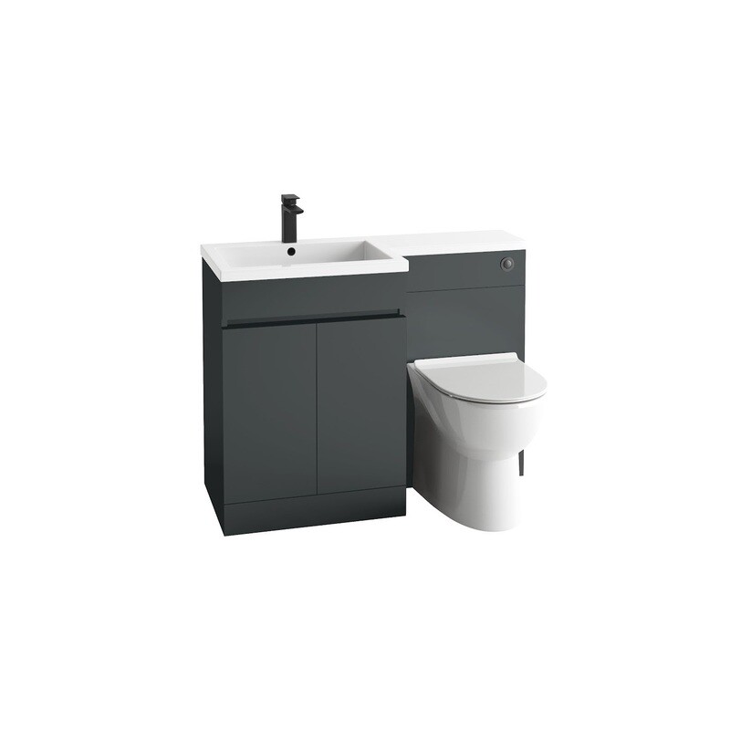 Elara 1100 Furniture Pack Matt Anthracite (incl basin)