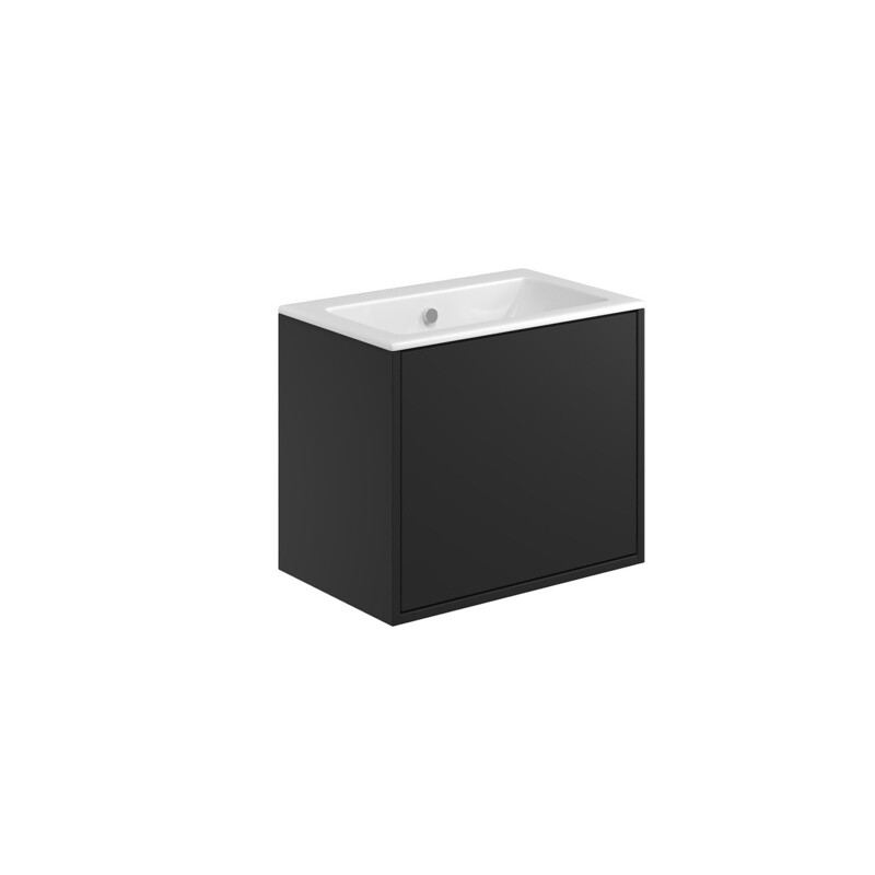 Ember 600 Cabinet Matt Black (incl basin) Ember 600 Cabinet Matt Black (incl basin)