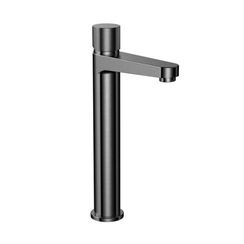 Amani Gunmetal Tall Mono Basin Mixer
