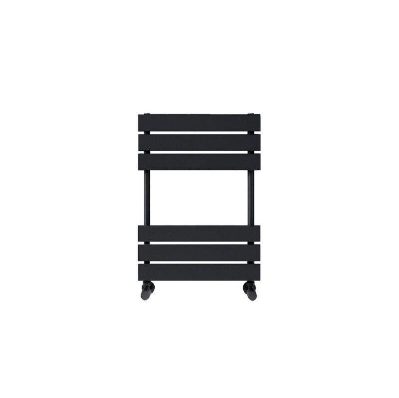 Aster Black Towel Radiator 400 x 650
