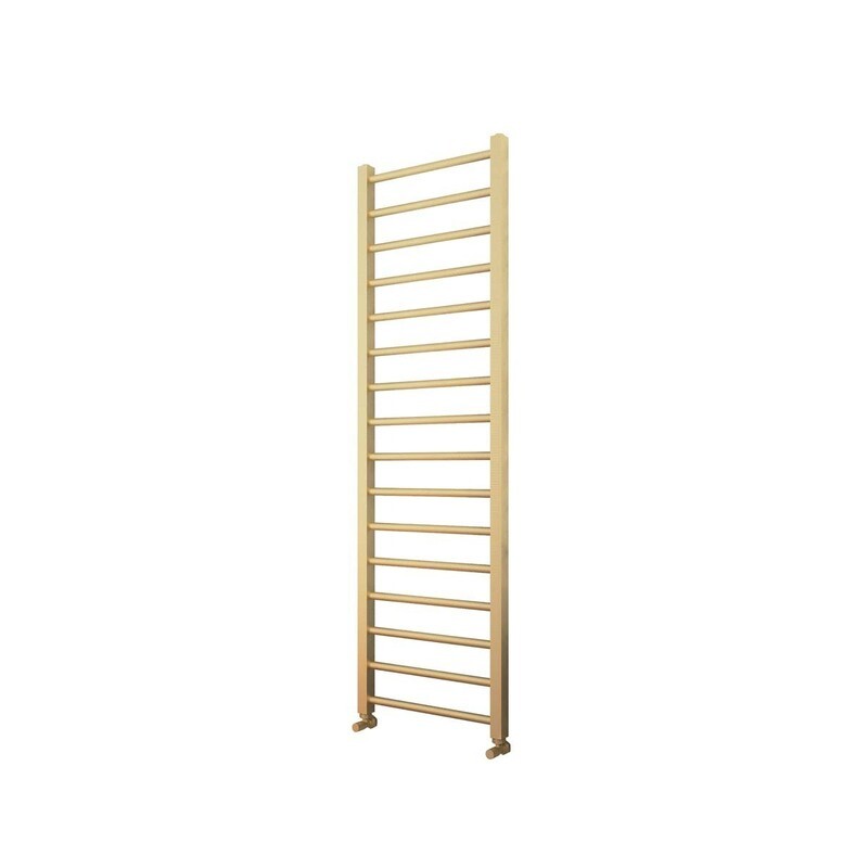 Aspen Brushed Brass Towel Radiator 500 x 1600 Aspen Brushed Brass Towel Radiator 500 x 1600