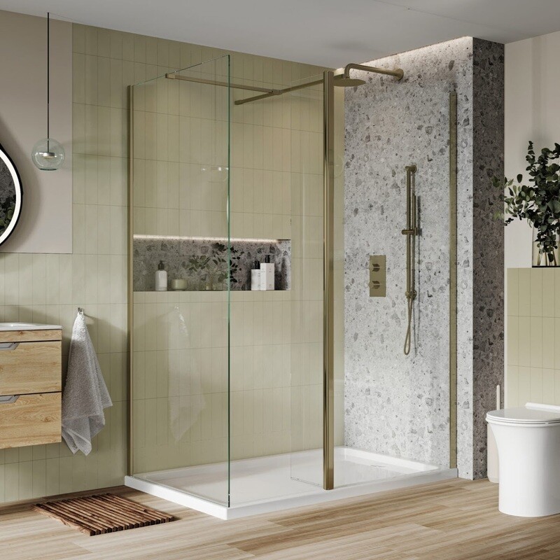 Flipper Panel Brushed Brass