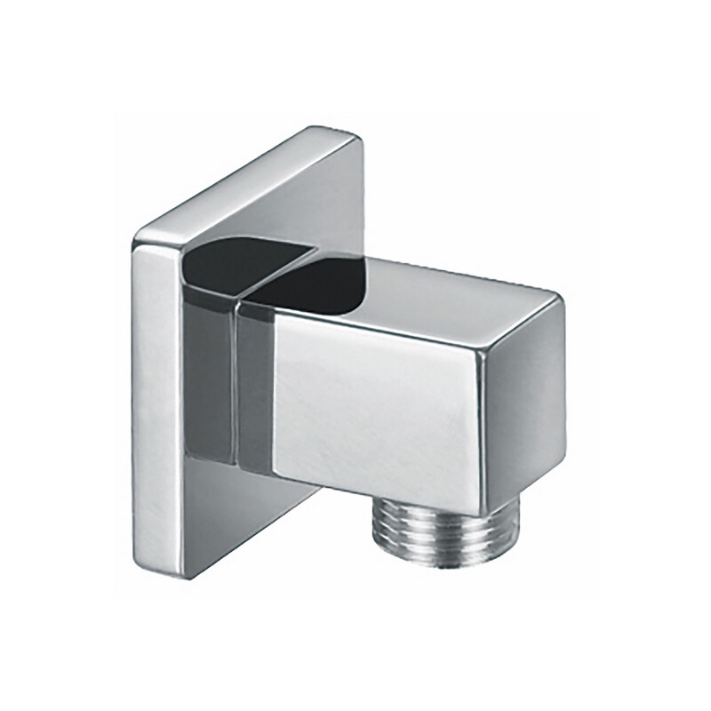 Chrome Square Outlet Elbow