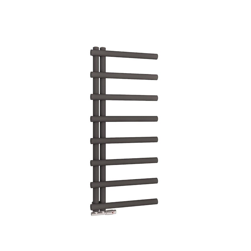 Jasmine Carbon Anthracite Towel Radiator 500 x 1150 Jasmine Carbon Anthracite Towel Radiator 500 x 1150