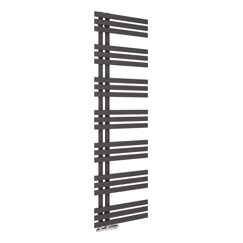 Clover Carbon Anthracite Towel Radiator 500 x 1800 Clover Carbon Anthracite Towel Radiator 500 x 1800