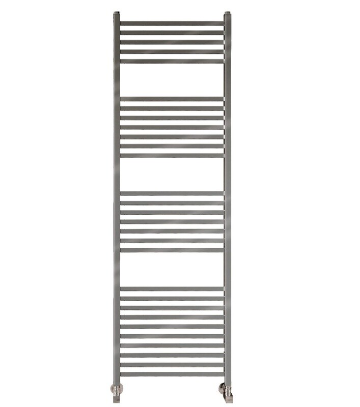 Viola Chrome Designer Towel Rail 500 x 1600