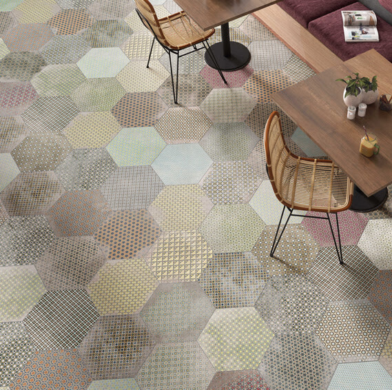 Bloom Garden Hexagon