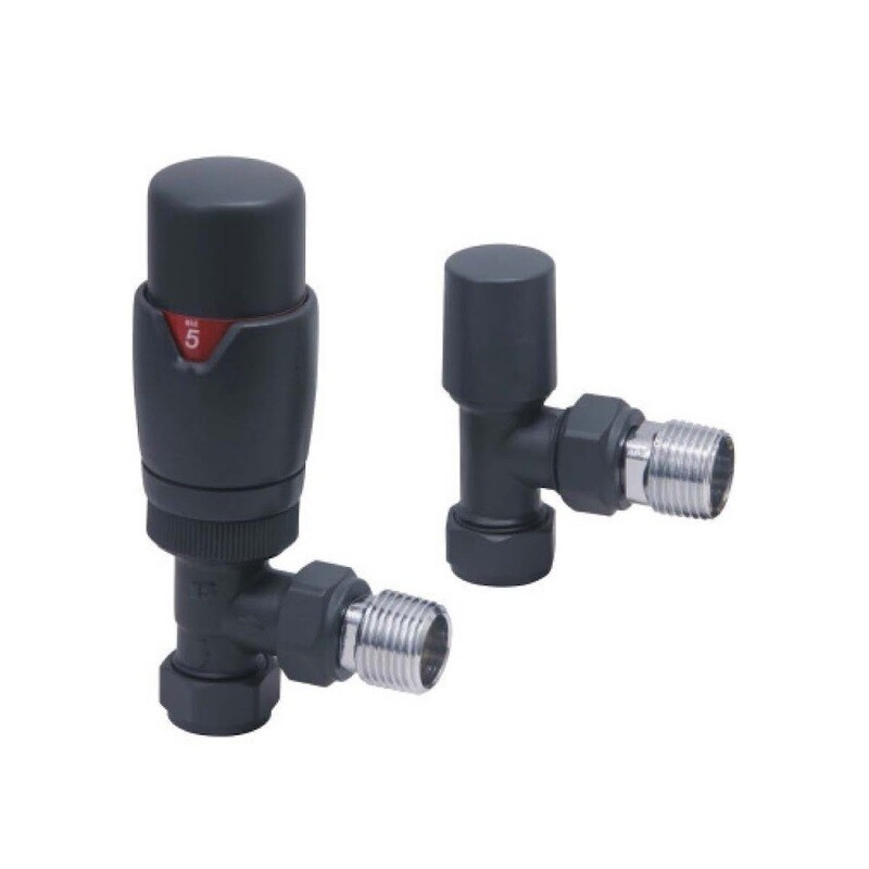 Designer Twin Pack TRV, Carbon Anthracite Angled Designer Twin Pack TRV, Carbon Anthracite Angled