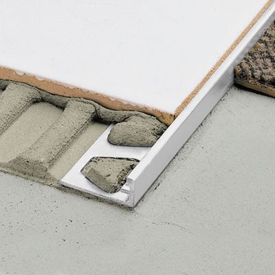 SCHIENE-A  aluminium trim 10MM X 2.5M