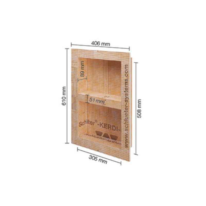 KERDI BOARD - N NICHE 305 X 508mm