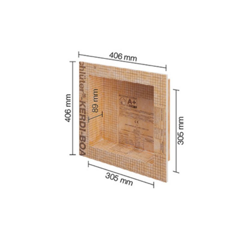 KERDI BOARD - N- Niche 305 x 305mm