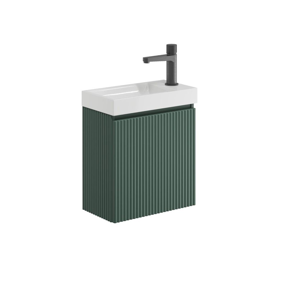 Storm 400 Cloakroom Unit Reed Green