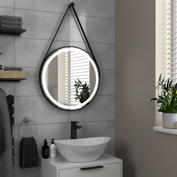 Delilah Black LED - 600mm