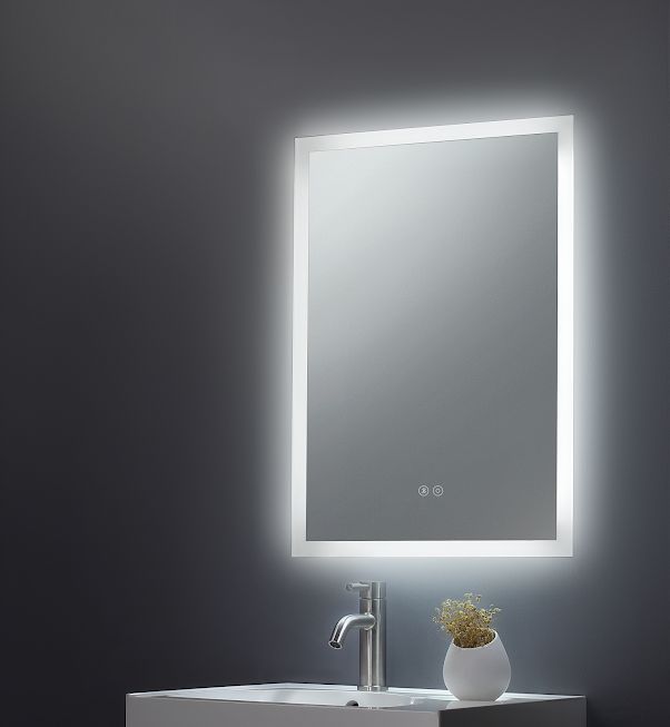 Alfie Square Mirror LED - 600 x 800mm