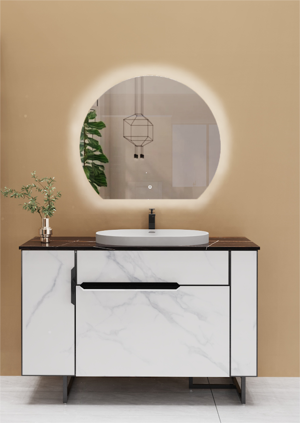 Olive Semi Circle LED - 700x800