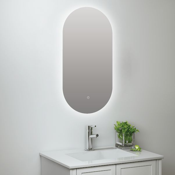 Raffy Oval Backlit LED 400x800mm