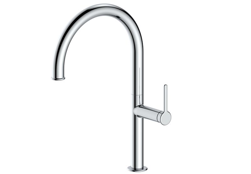 Usk Single Lever Kitchen Tap - Chrome