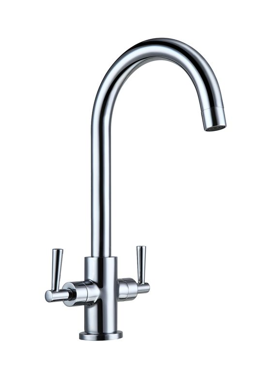 Monmouth Dual Kitchen Tap - Chrome