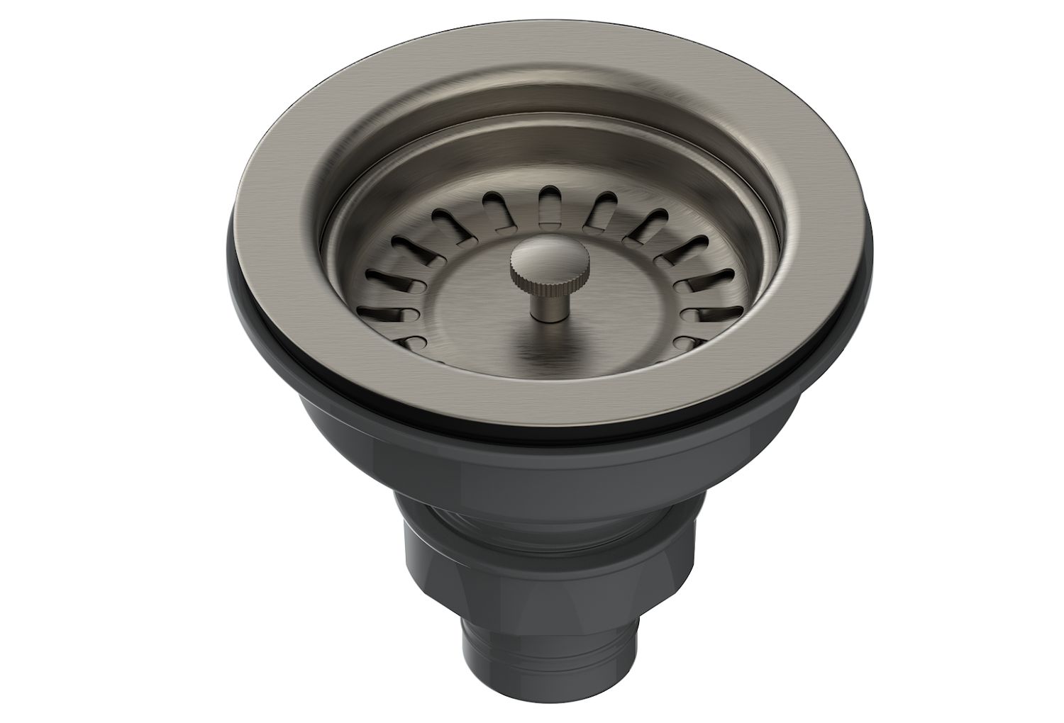 Basket Strainer Kitchen Waste - Gunmetal