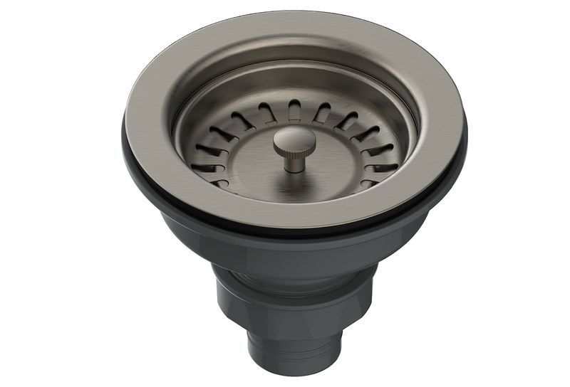 Basket Strainer Kitchen Waste - Gunmetal