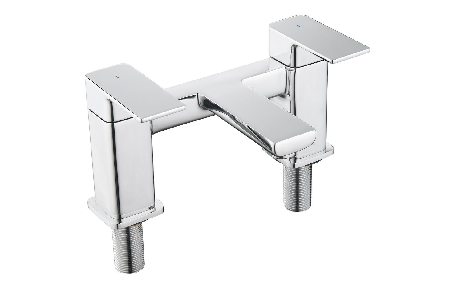 TB+ Quadrado Square Bath Filler Chrome