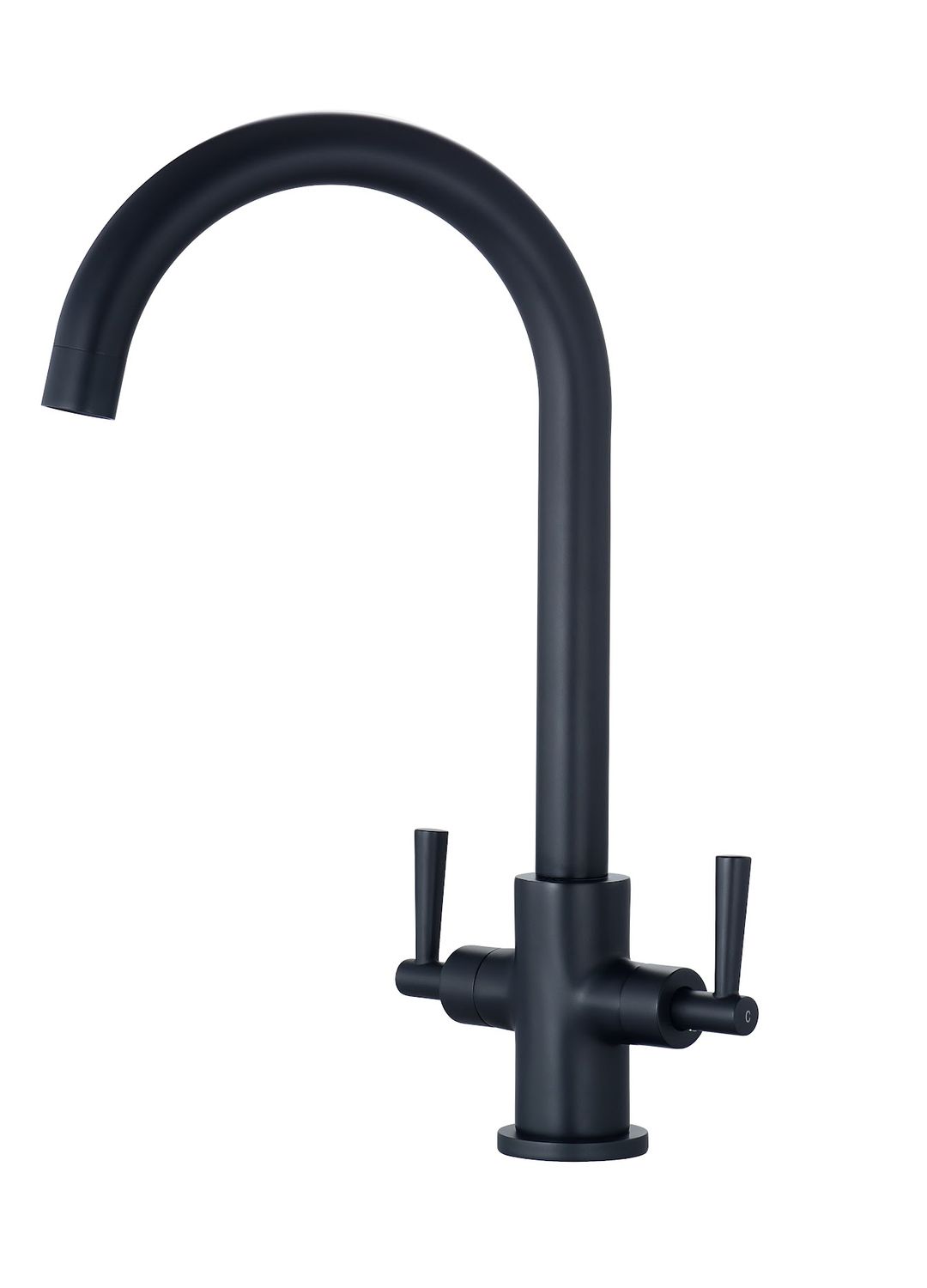 Monmouth Dual Kitchen Tap - Black