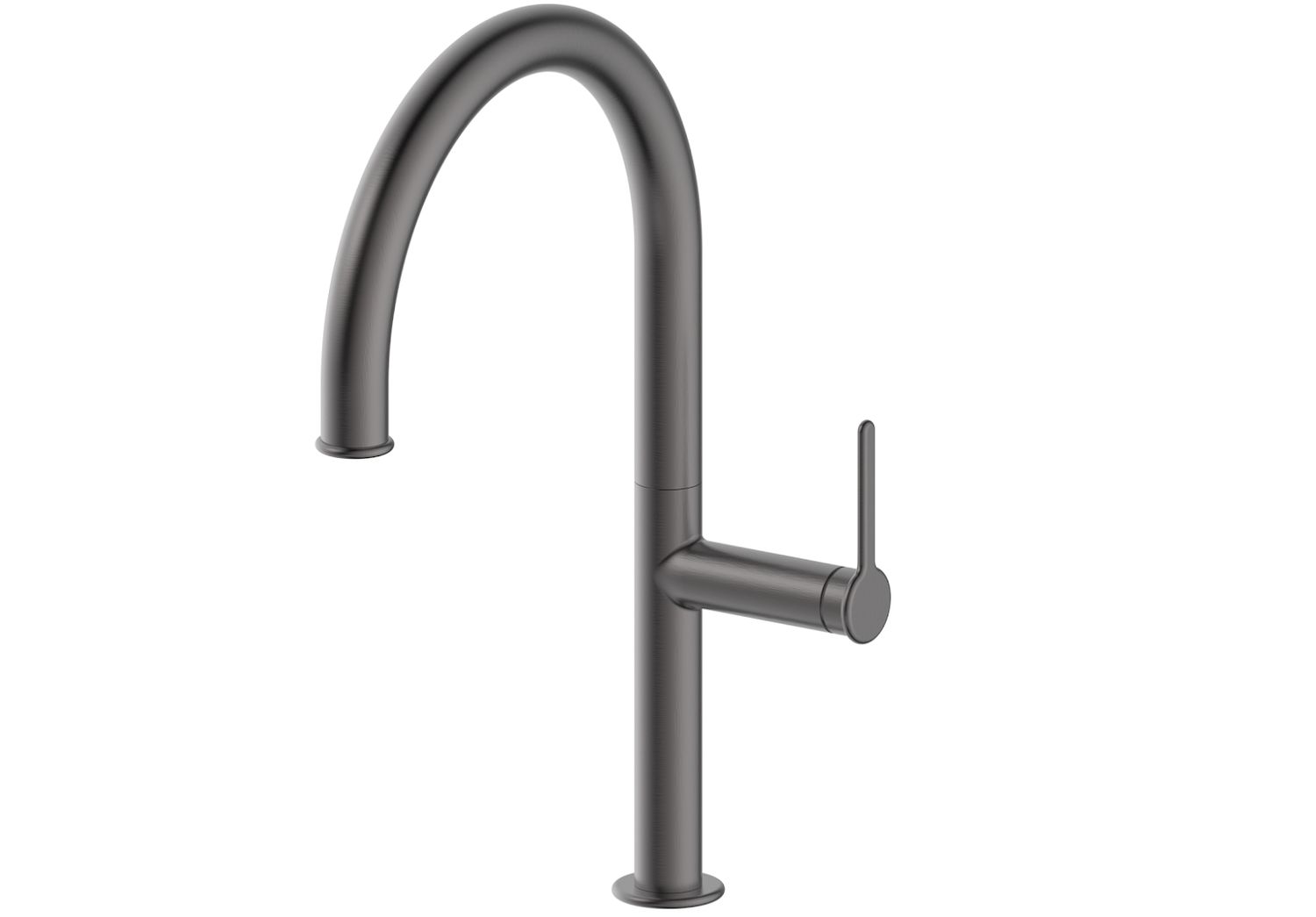 Usk Single Lever Kitchen Tap - Gunmetal