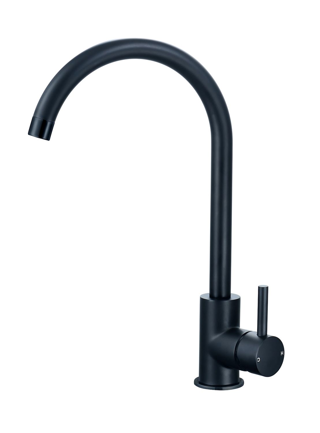Merthyr Single Lever Kitchen Tap - Black