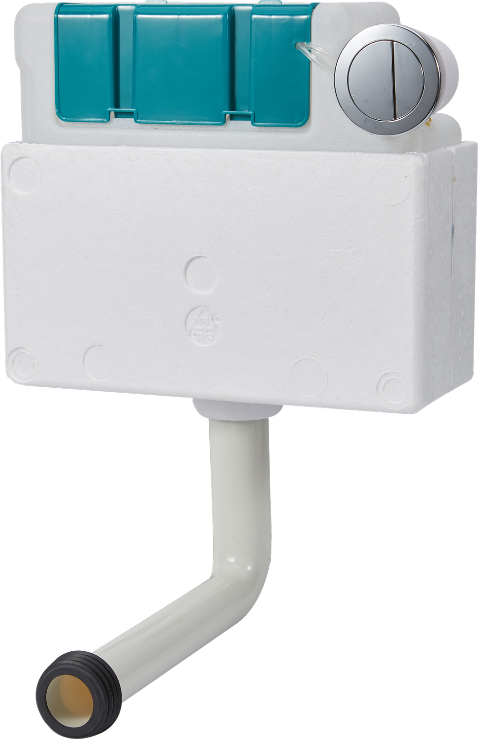 Concealed Cistern with Polystyrene Jacket &amp; Pneumatic Flush Valve