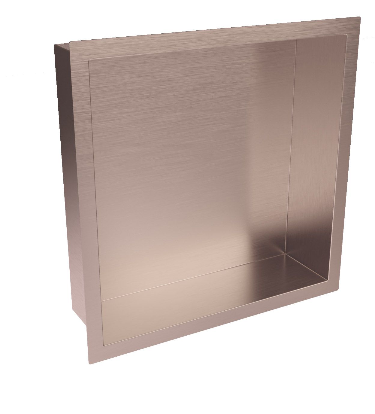 Inset Shower Niche Brushed Bronze 300 x 300mm