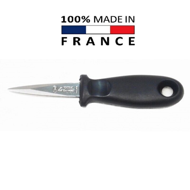 Couteau a huitre LA FOURMI Couteau LANCETTE NOIR ARAMIS 2 TRANCHANTS