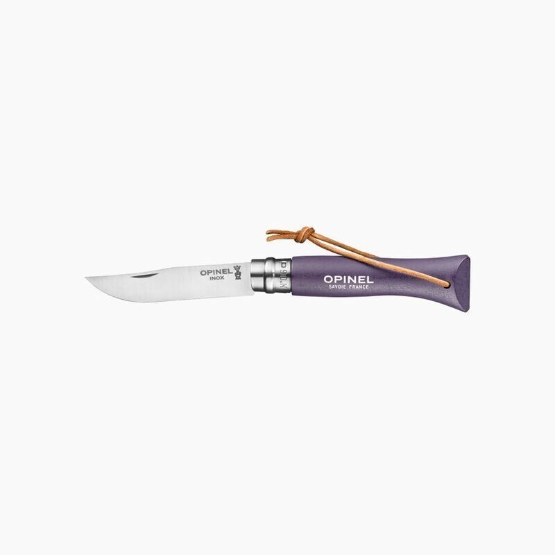 OPINEL N°06 Baroudeur manche  Violet Gris