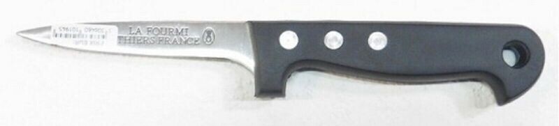 COUTEAU A DESOSSER COURT LA FOURMI MANCHE NOIR LAME 11 CM