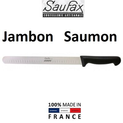 SAUFAX COUTEAU jambon saumon alvéolé FABRICATION FRANCAISE