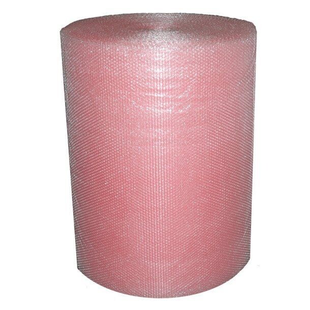 Rouleau film bulles antistatique  Largeur 100 cm	Longueur  150 m	Bulle Ø   10 mm