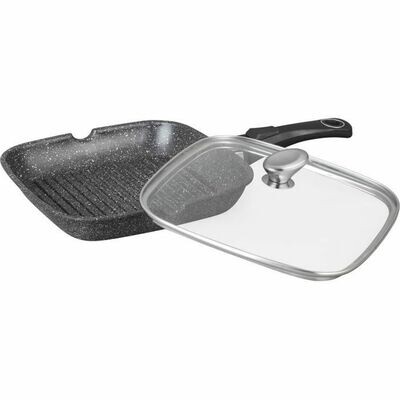 GRILL A VIANDE 28 X 28 FACON PIERRE PRADEL MANCHE AMOVIBLE