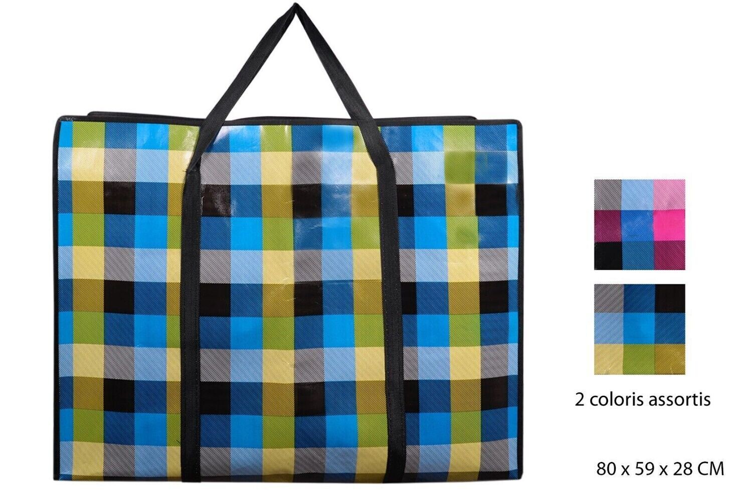SAC CABAS GEANT 80X59X28CM 120 LITRES