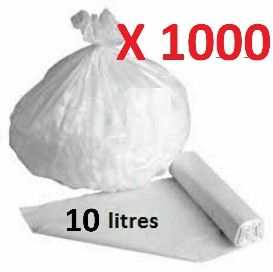 SAC 10L BLANC (x 1000)