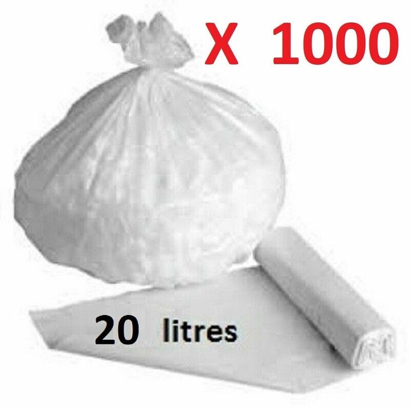 SAC 20L BLANC (x 1000)
