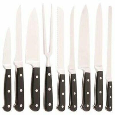 Assortiment de 9 couteaux professionnels Pradel Excellence haute qualité