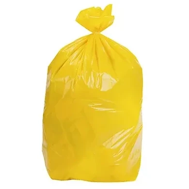 Sac de 100L jaune - carton de 200