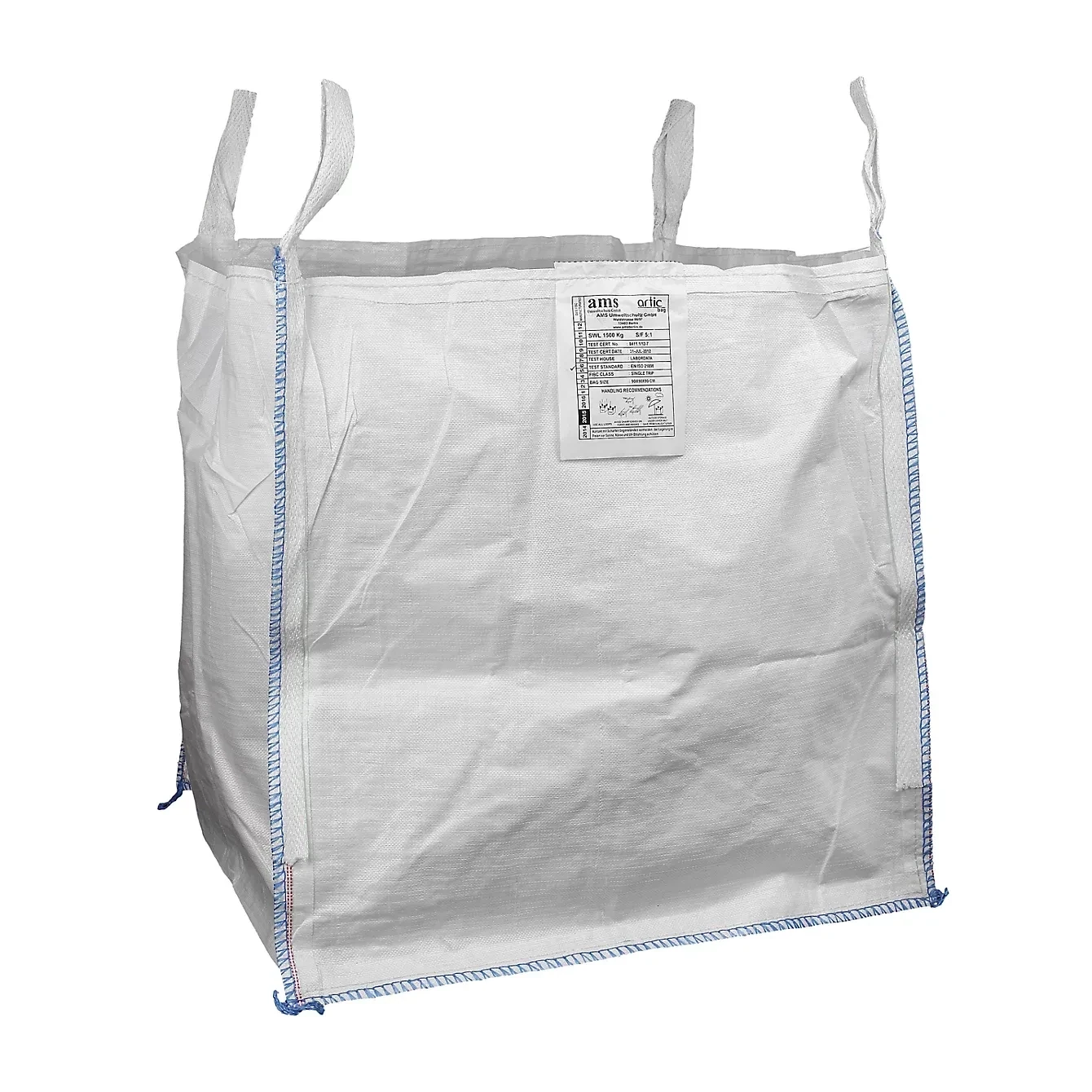 BIG BAG - 95X95X120cm charge max 1tonne avec poignée