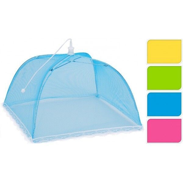 CLOCHE A FROMAGE Ø 30 CM ALIMENTAIRE PARAPLUIE PLIANTE TULLE PROTEGE INSECTE