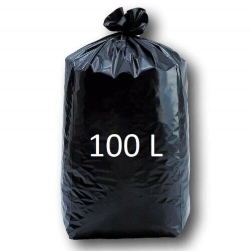 Sac poubelle 100L - 850 - 820x850 - 8 rouleaux de 25 - carton de 200