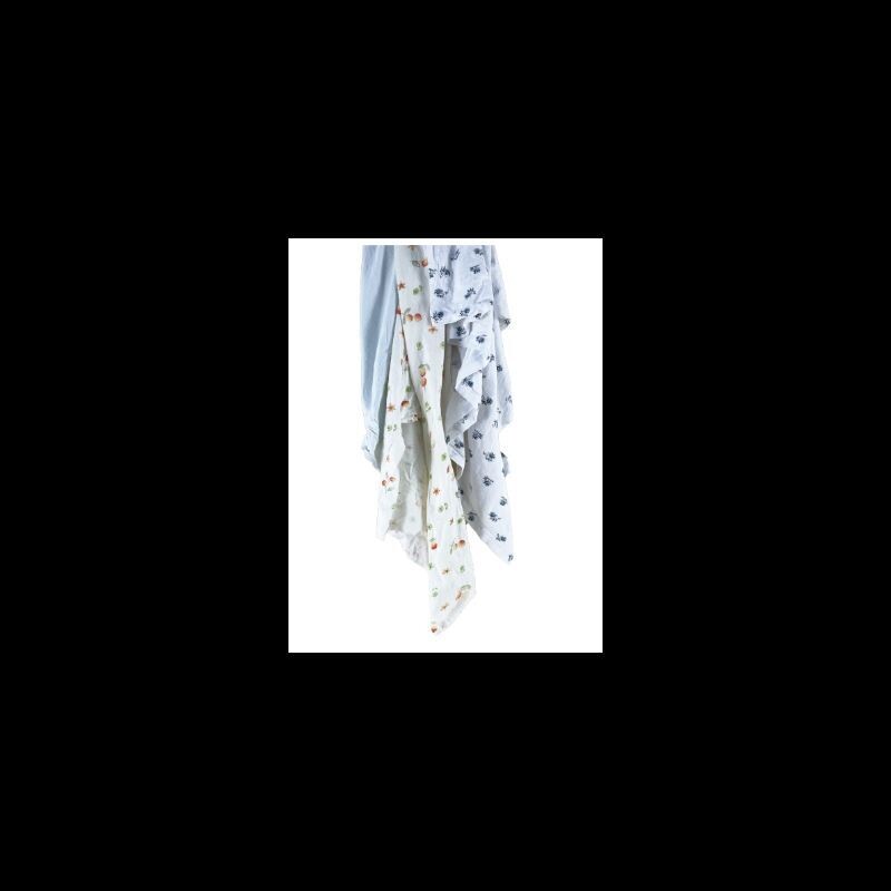 Chiffon d'essuyage coton type tee-shirt jersey extra clair - TEC - carton de 10kg