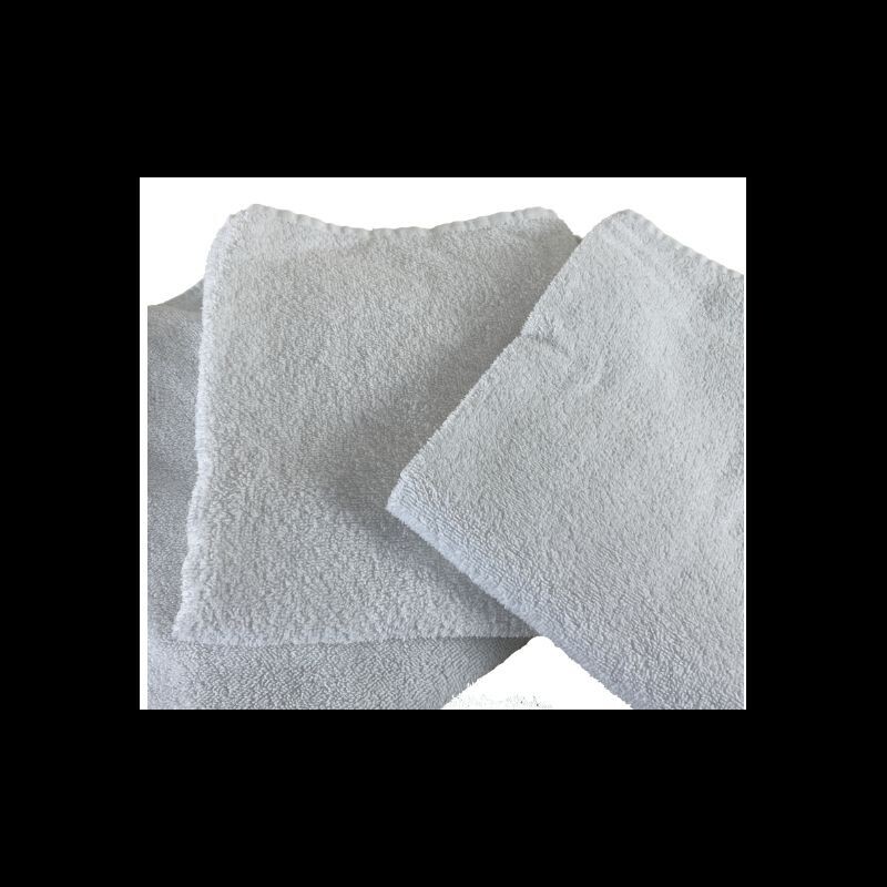 Chiffon d'essuyage éponge blanche - EPB - carton de 10kg