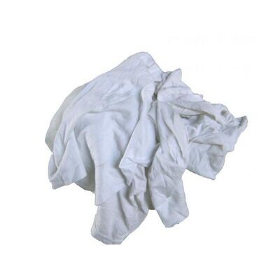 Chiffon d'essuyage coton type tee-shirt - BTR - carton de 10kg