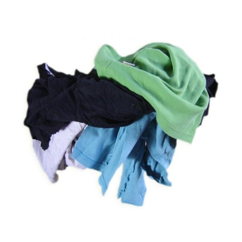 Chiffon d'essuyage coton type tee-shirt - TC - carton de 10 kilos