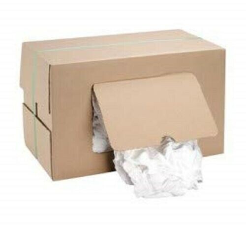 Chiffon d'essuyage essuimatic blanc - EMB - carton de 10kg