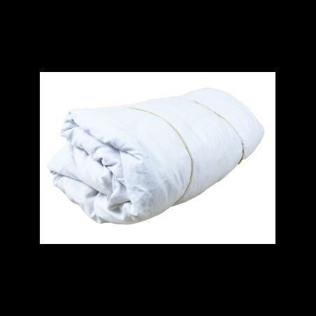 Chiffon d'essuyage drap blanc optique coton - OPT - carton de 10kg